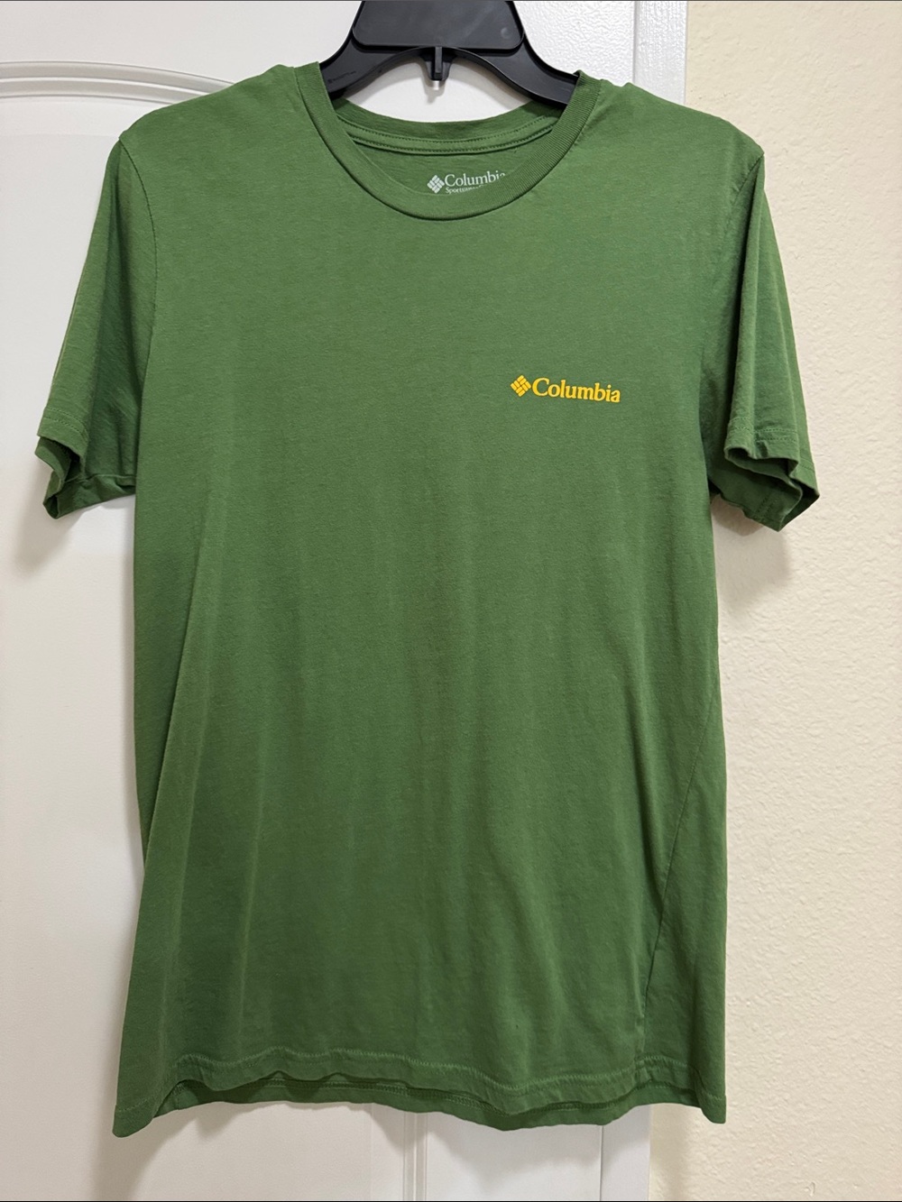 Columbia Green Short Sleeve Logo Tee
